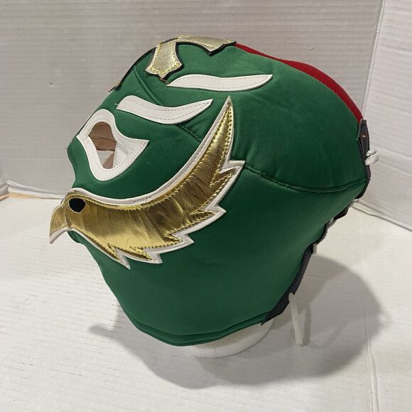 Rey Misterio Jr. Mexican Wrestling Soft-Padded Adult Size Mask E155 - Picture 3 of 8